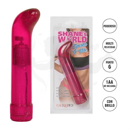 Shane s World vibrador rigido estimulador de punto G rosa